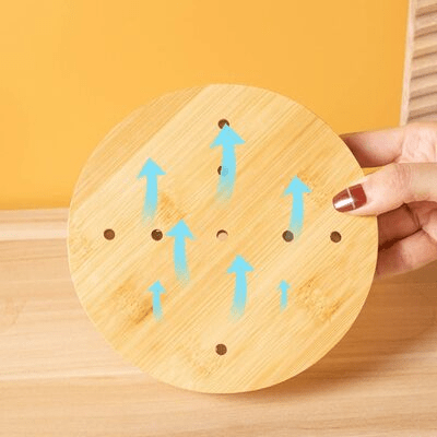 Gamelle pour Chat - WarmSipCatBowl™ - Jaune - Dingue de chat