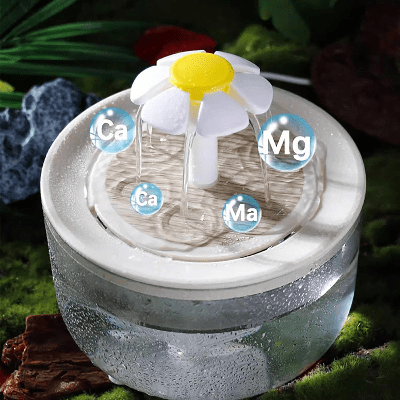 Fontaine à Eau Pour Chat - CatDrinker™ - Bois Transparent - Dingue de chat